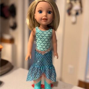 American Girl Doll - WELLIE WISHER CAMILLE 14 1/2 INCH DOLL - EXCELLENTCONDITION